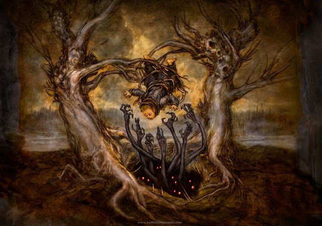 Keith Thompson Art Blog | Afraid of the dark, Art blog, Art