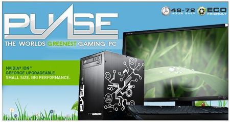 MAINGEAR Unveils Small, Green Pulse PC Based on NVIDIA ION