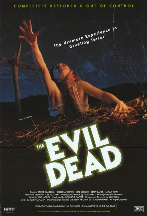 CLASSIC FILM POSTERS: THE EVIL DEAD