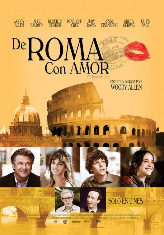 TO ROME WITH LOVE — POSTER