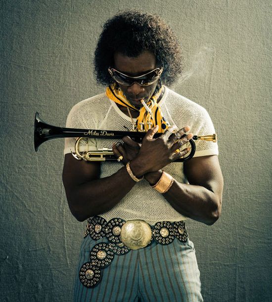 Don Cheadle as Miles Davis