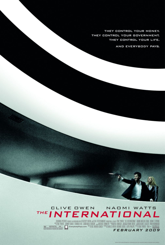 THE INTERNATIONAL — MOVIE POSTER