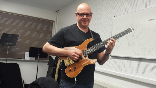 Cole Plays Lou Reed’s Guitar