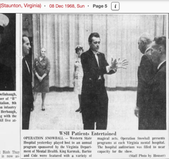 OPERATION SNOWBALL: MY FIRST CAREER IN SHOW BUSINESS