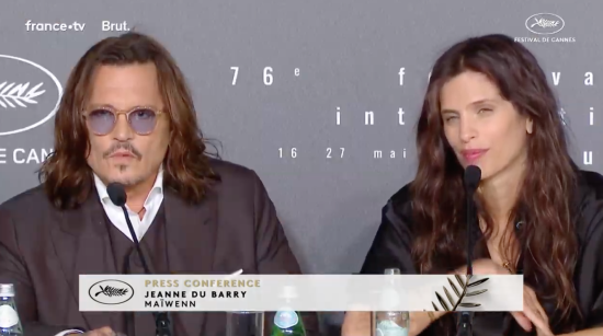JOHNNY DEPP AT CANNES 2023 — JEANNE DU BARRY