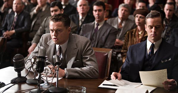 J. Edgar,' Starring Leonardo DiCaprio - Review - The New York Times